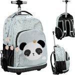 Plecak na Kółkach Miś Panda dla Dziewczynek Paso [PP23PQ-671]