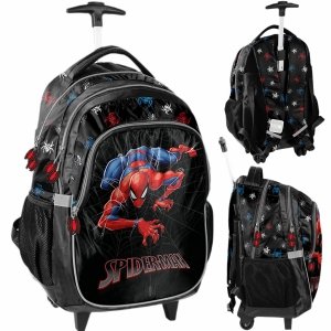 PLECAK SPIDERMAN NA KÓŁKACH DO SZKOŁY PODSTAWOWEJ DO 1 KLASY MARVEL PASO