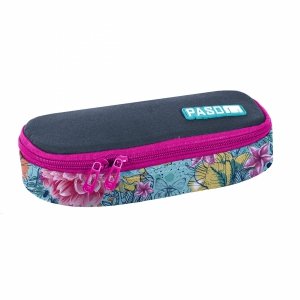 Piórnik Młodzieżowy Szkolny Kwiatki [18-013EW]