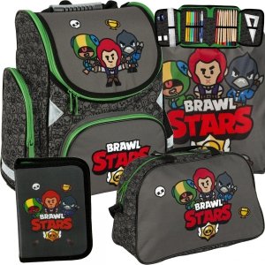 Brawl Stars Tornister Do Szkoły Chłopięcy Komplet Paso [BS21GB-525]
