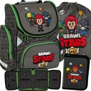 Brawl Stars Tornister Szkolny Gra Chłopięcy Zestaw [BS21GB-525]
