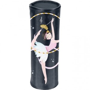 Baletnica Piórnik Tuba Okrągły Szkolny Paso Czarny [PP23BN-003]