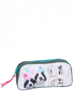Pieski Piórnik dla Dziewczyny Saszetka Szkolny Paso [RHC-004]