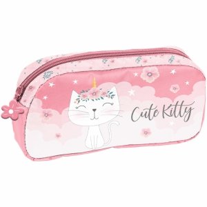 KOTEK SASZETKA KOTKI PIÓRNIK SZKOLNY DO PODSTAWÓWKI DLA DZIEWCZYNEK CATS