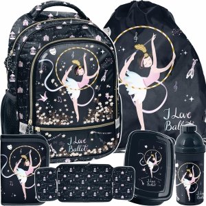 Plecak Szkolny Baletnicza w Zestawie do Szkoły Podstawowej [PP23BN-260]