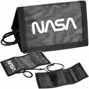 NASA PORTFEL DZIECIĘCY SZKOLNY PASO PORTFELIK KAMUFLAŻ DLA CHŁOPAKA