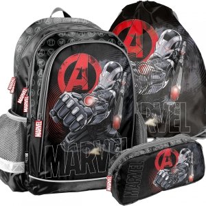 Iron Man Zestaw Szkolny 3w1 Plecak Avengers Paso [AV22TT-081]