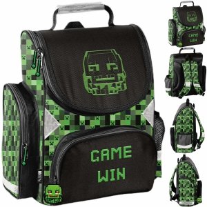 TORNISTER GRY SZKOLNY GAMING GRA DLA CHŁOPAKÓW DO KLAS 1-4 GAMER PASO