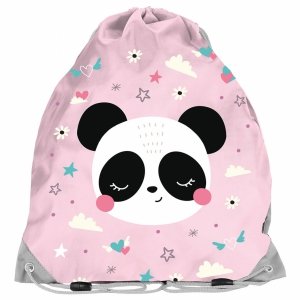 PANDA WOREK Z MISIEM NA OBUWIE WF KAPCIE BUTY DLA UCZENNIC DO PODSTAWÓWKI