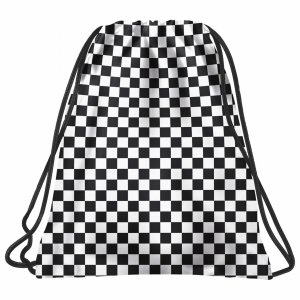 Worek na Buty Szachownica KRATA BackUp Obuwie Kapcie W-f DERFORM