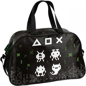 Gry Torba Sportowa Gra na Basen Czarna Piksele Paso [PP23GE-074]