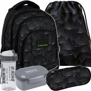 CHŁOPIĘCY BACKUP PLECAK SZKOLNY MŁODZIEŻOWY KOMPELT 5w1 CYBER DERFORM