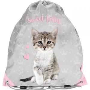 Worek z Kotkiem na Obuwie dla Dziewczynek na W-f Paso [PP23KC-712]