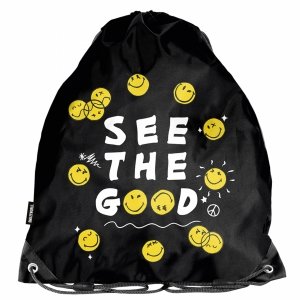 WOREK SMILEY NA OBUWIE WF BUTY BUŹKI EMITIKONY NA ZAJĘCIA SZKOLNE EMOTKI