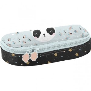 Piórnik Szkolny Miś Panda Dziewczęcy Usztywniany Etui Paso [PP23PQ-013]