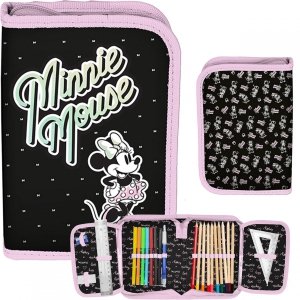Disney Piórnik Myszka Minnie z Wyposażeniem Szkolny [DM23HH-P001]