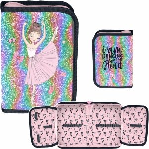 BALERINA PIÓRNIK SZKOLNY DO PODSTAWÓWKI DLA DZIEWCZYNY TANCERKA HOLOGRAM