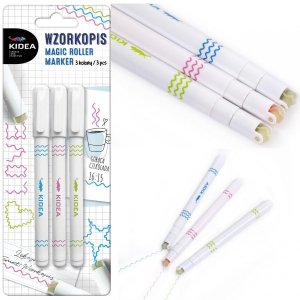 Wzorkopis 3 Kolory w Pisaku z Wzorkiem Kidea Derform [WM3KKA]