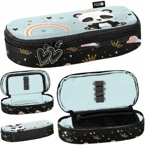 Panda Piórnik Miś dla Dziewczynek do Podstawówki Paso Etui Szkolny