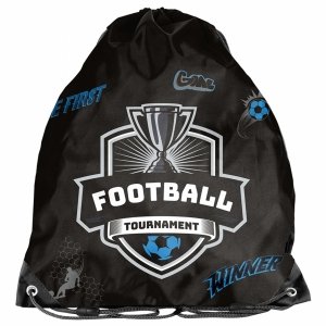 Piłkarski Worek na wf strój Kapcie Obuwie Buty Piłka Nożna dla Uczniów Podstawówki