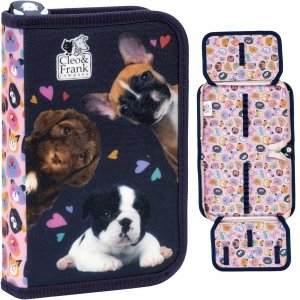 Piórnik PIESKI do Szkoły Podstawowej dla Uczennic z PIESKIEM Jednokomorowy