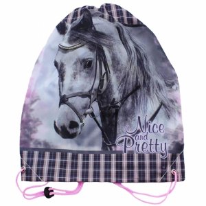 WOREK KOŃ KONIE Z KONIKIEM KONIK W KONIE GIMNASTYCZNY NA WF BUTY OBUWIE (604847)