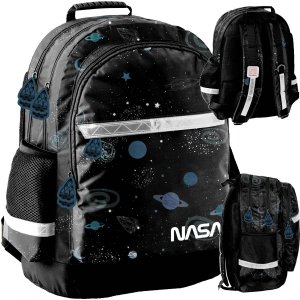 NASA Plecak Szkolny dla Chłopaka Kosmos Czarny [PP21NS-116]