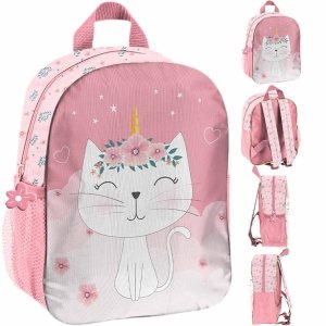 3D PLECAK Z KOTKIEM PRZEDSZKOLNY NA WYCIECZKI PLECACZEK DLA DZIEWCZYNEK CAT