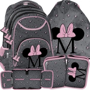 Plecak Dziewczęcy Myszka Minnie do 1 klasy Szkoły Podstawowej [DM22BB-2708]
