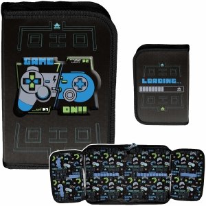 PIÓRNIK z PADEM SZKOLNY DO PODSTAWÓWKI GAMING GAMER DO 1 KLASY GRY GRA