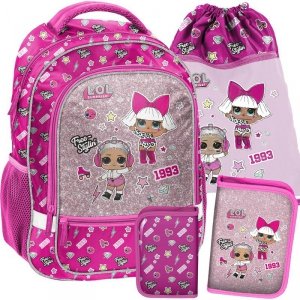 Plecak L.O.L. dla Dziewczynki do Szkoły Surprise Różowy [LOA-260]