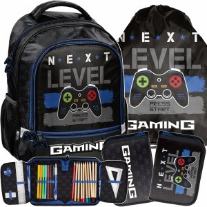 Gaming Szkolny Plecak dla Chłopaków do klas 1-4 Gra [PP22GA-260]