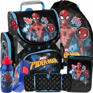 Paso Chłopięcy Tornister do Szkoły Paso Spider Man Komplet [SP22LL-525]