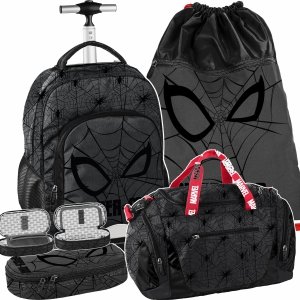 Spider Man Komplet 4w1 Plecak na Kółkach Beuniq Marvel [SP22XX-1231]