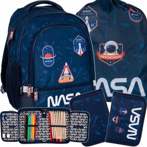 Nasa Szkolny Plecak dla Chłopaków do klas 1-4 Kosmiczny [PP22NA-260]