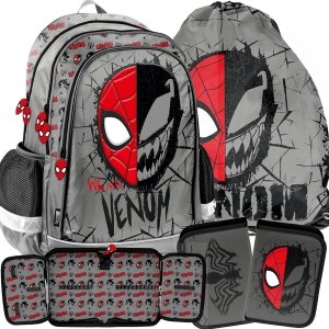 Szkolny Plecak Venom Spider-man dla chłopaka Paso [SP23BB-081]