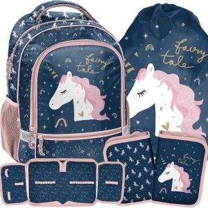 Unicorn Plecak Szkolny do 1 klasy Dziewczęcy [PP23JN-260]