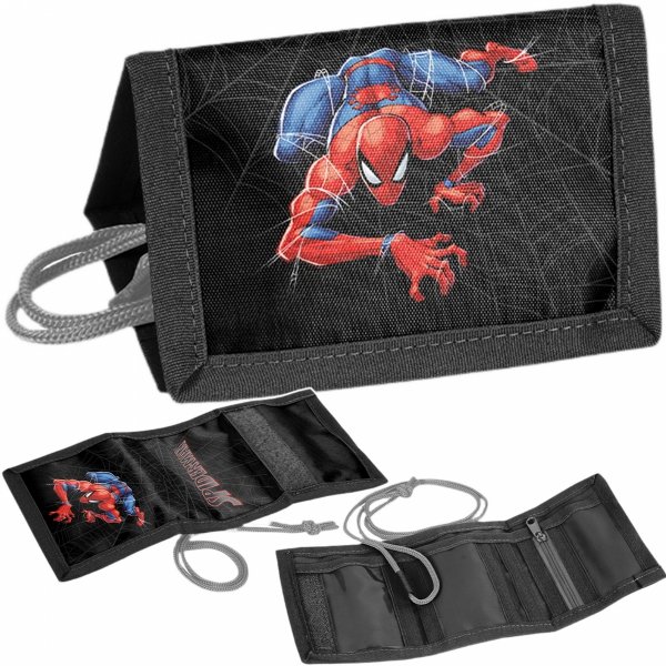 SPIDERMAN PORTFEL SZKOLNY PASO PORTFELIK DLA CHŁOPAKÓW MARVEL PASO