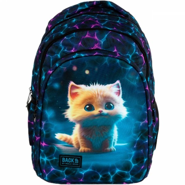 PLECAK KOTEK BACKUP SZKOLNY MŁODZIEŻOWY DLA DZIEWCZYNY CATS 3 WZORY