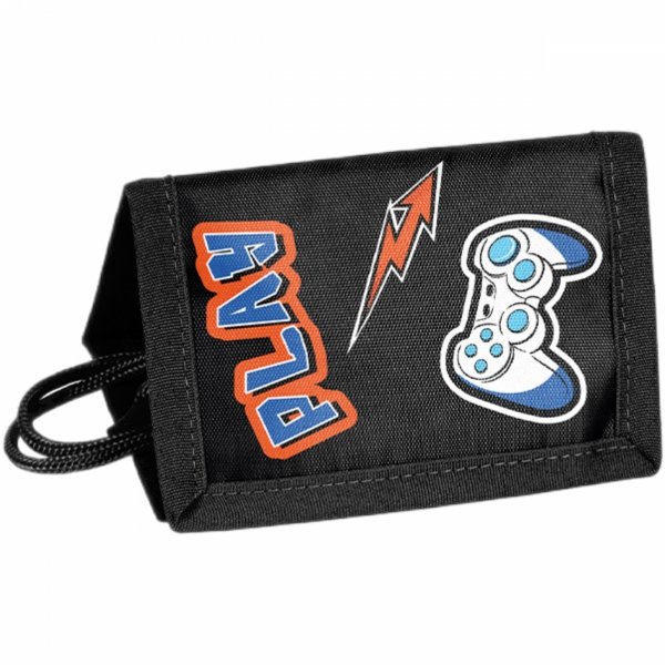 GAMEPAD PORTFEL DZIECIĘCY SZKOLNY PASO PORTFELIK GAMING GAMER DLA CHŁOPAKA