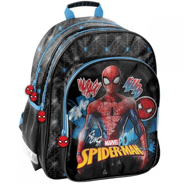 Zestaw 3w1 Plecak Spider Man Szkolny dla Chłopaka Paso [SP22LL-090]