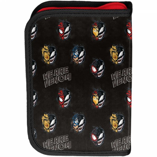 PIÓRNIK VENOM SPIDER-MAN Z WYPOSAŻENIEM SZKOLNY DLA CHŁOPAKA MARVEL PASO