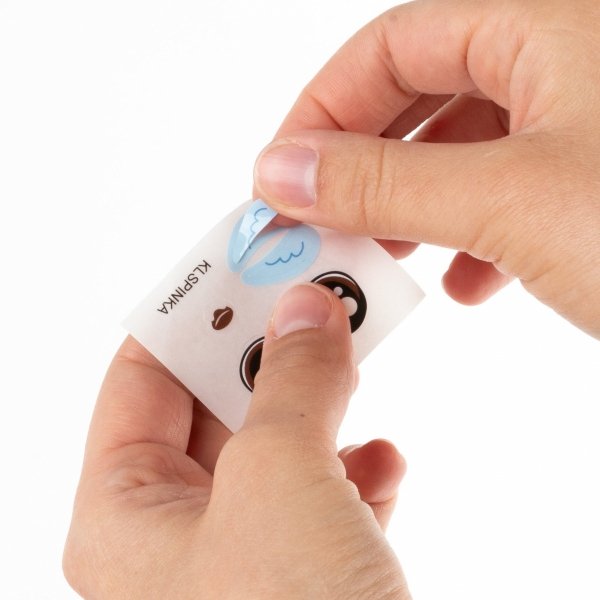 SNAPETS KLOCKI KONSTRUKCYJNE 76 ELEMENTÓW PIES NIEBIESKI MUFFIN KIDEA