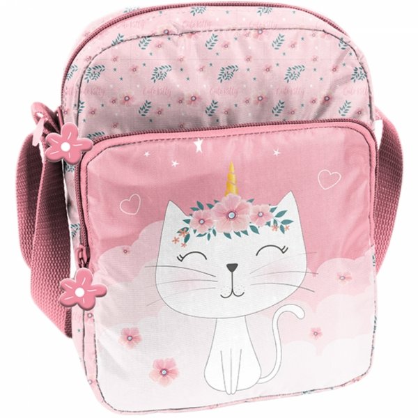 KOTEK TOREBECZKA NA RAMIĘ TOREBKA CATS DLA DZIEWCZYNEK TORBA NA WYCIECZKI