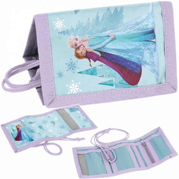 KRAINA LODU PORTFEL DZIECIĘCY SZKOLNY PASO PORTFELIK DLA DZIEWCZYNY FROZEN