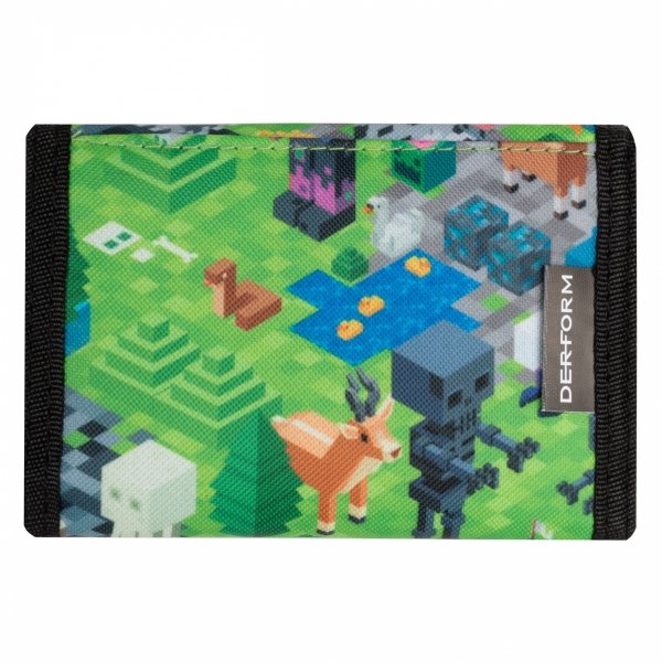 GRA PIKSELE DZIECIĘCY PORTFEL MINECRAFT DLA DZIECKA GAME GAMER GAME GAMING