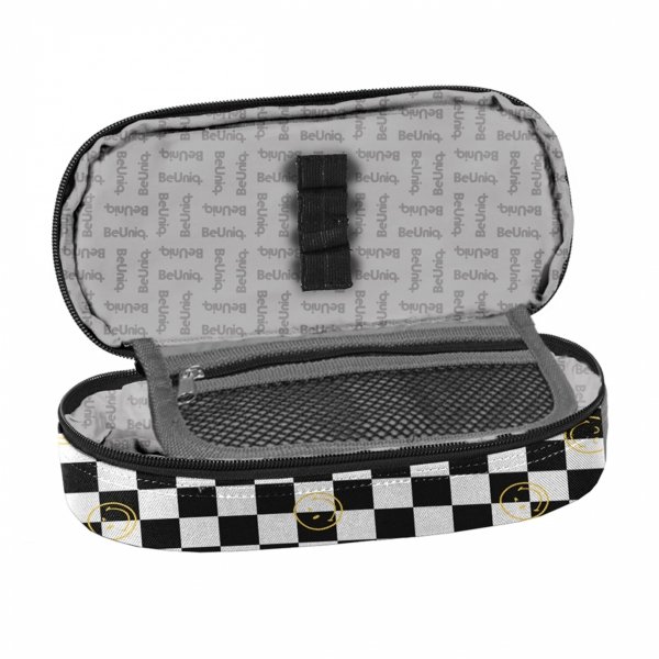 SMILEY SZACHOWNICA DUŻY PLECAK BeUniq MŁODZIEŻOWY SZKOLNY KOMPLET 3 elem.