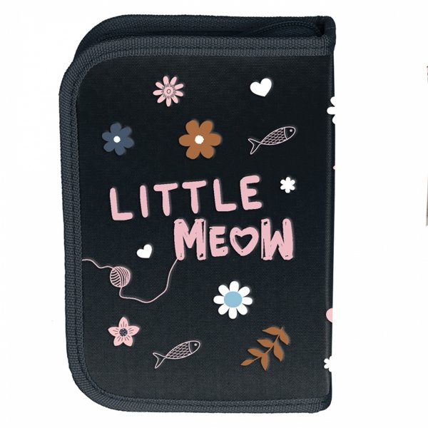 TORNISTER SZKOLNY KOMPLET 6 ele DZIEWCZĘCY Z KOTKIEM DO 1 KLASY KOTEK CATS