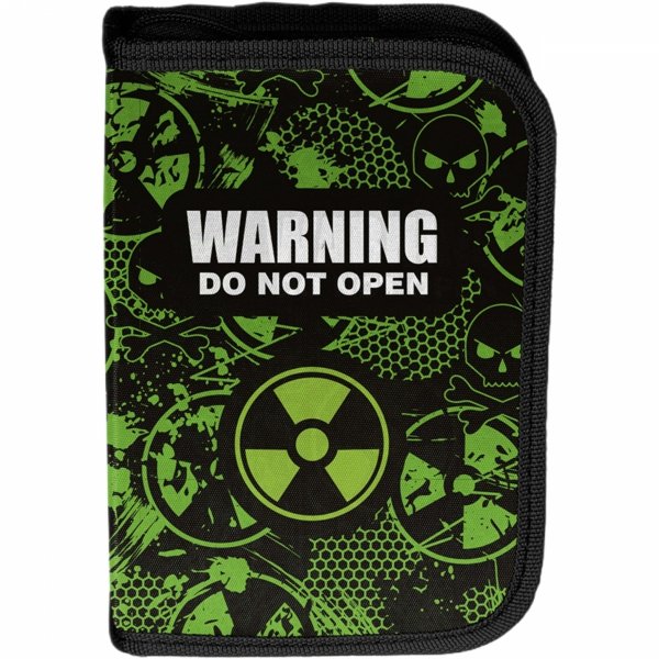 PIÓRNIK Z WYPOSAŻENIEM WARNING ALERT SZKOLNY DLA CHŁOPAKÓW PASO