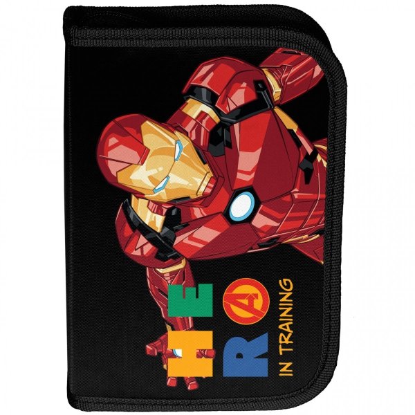 Piórnik Avengers Rozkładany Szkolny Iron Man Paso [AV22CI-P001BW]